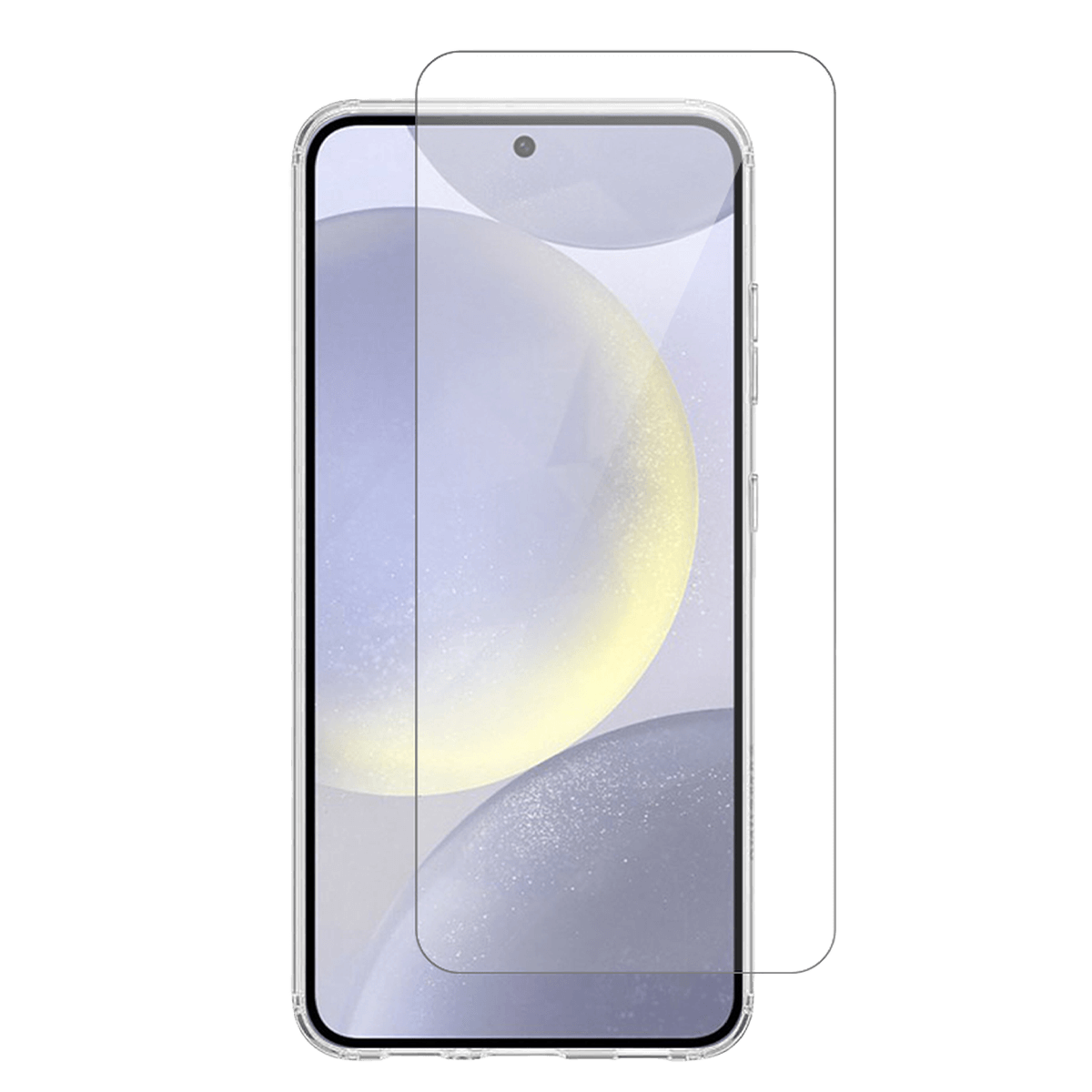 Διάφανη Θήκη + Γυαλί Προστασίας Οθόνης COSY για SAMSUNG Galaxy S24 FE - 3