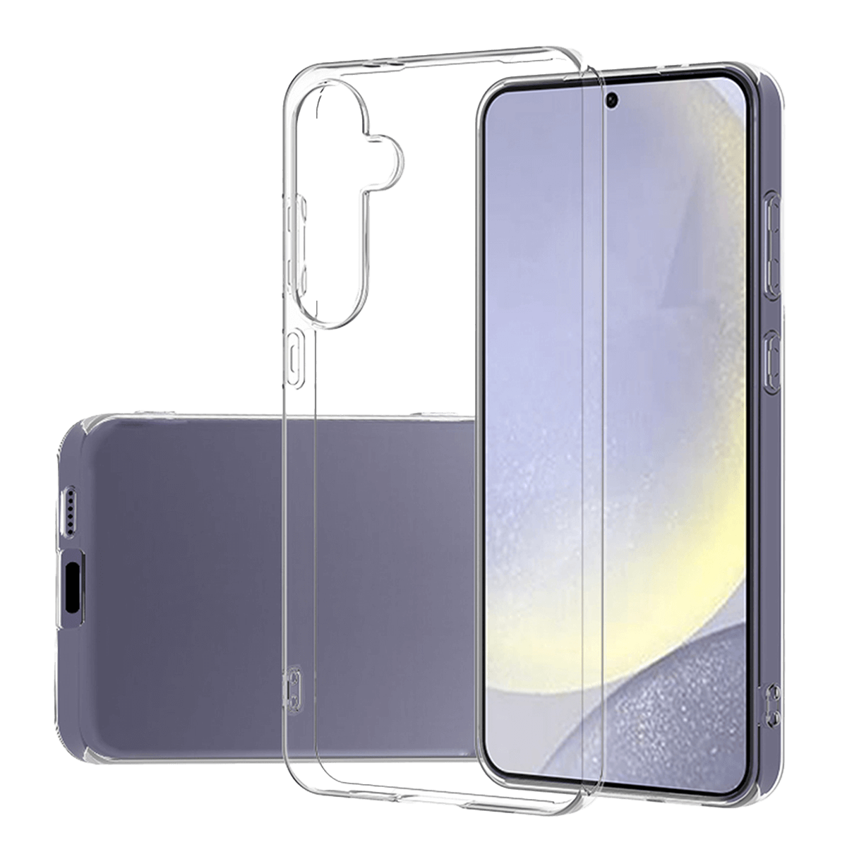 Διάφανη Θήκη + Γυαλί Προστασίας Οθόνης COSY για SAMSUNG Galaxy S24 FE - 4