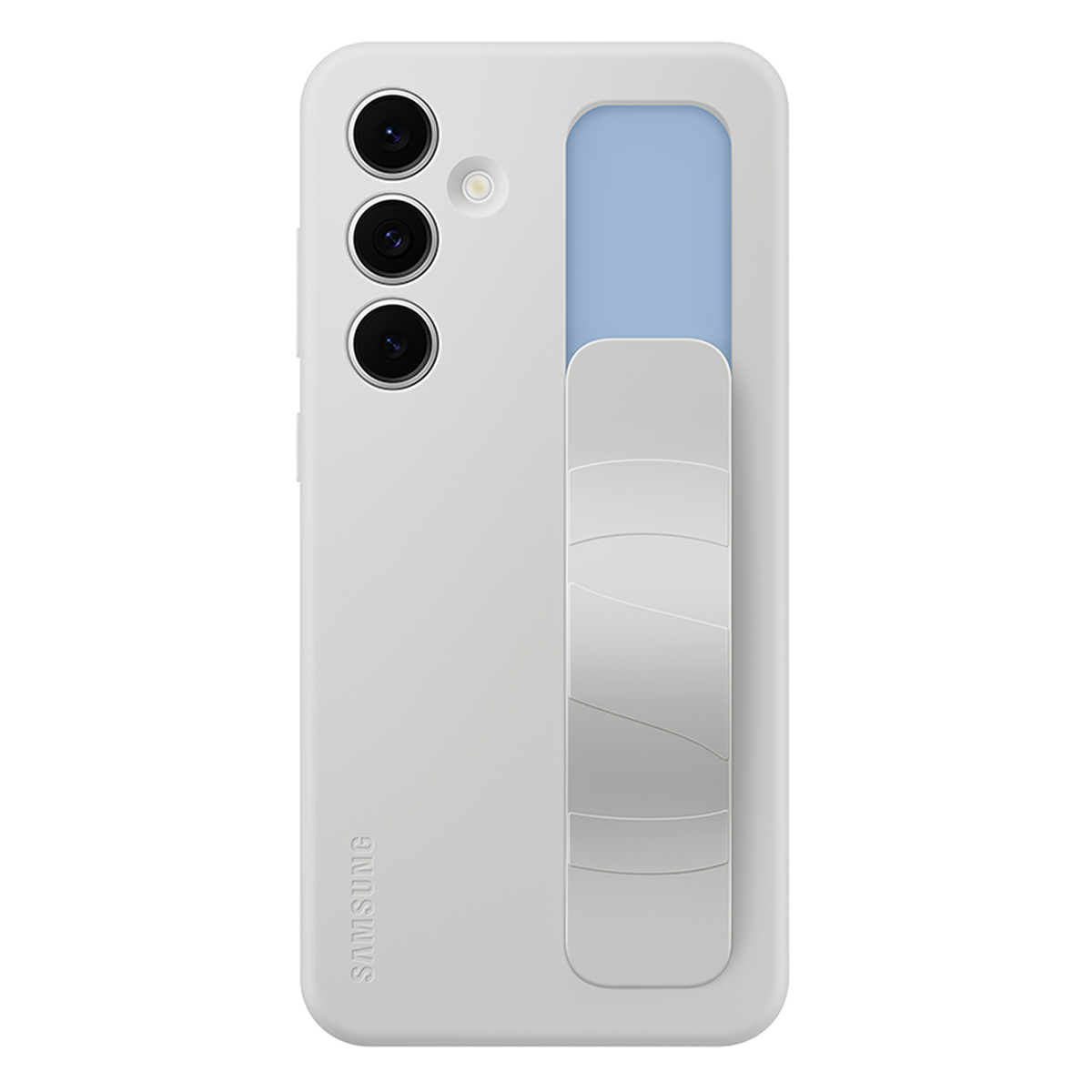 Θήκη Standing Cover SAMSUNG Galaxy S24 FE με Λουράκι Gray