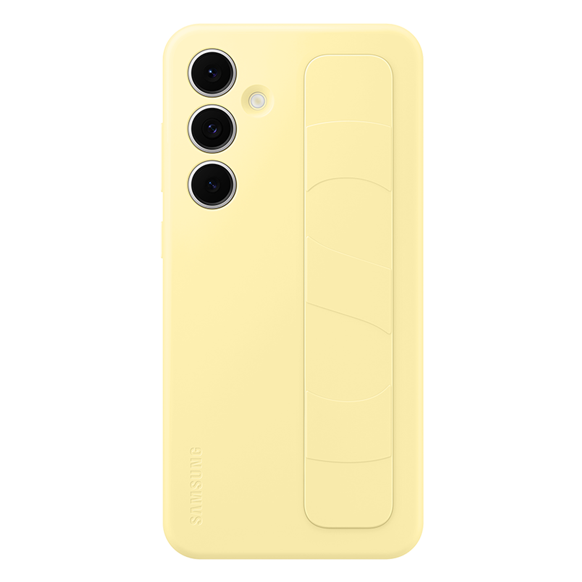 Θήκη Standing Cover SAMSUNG Galaxy S24 FE με Λουράκι Yellow - 4