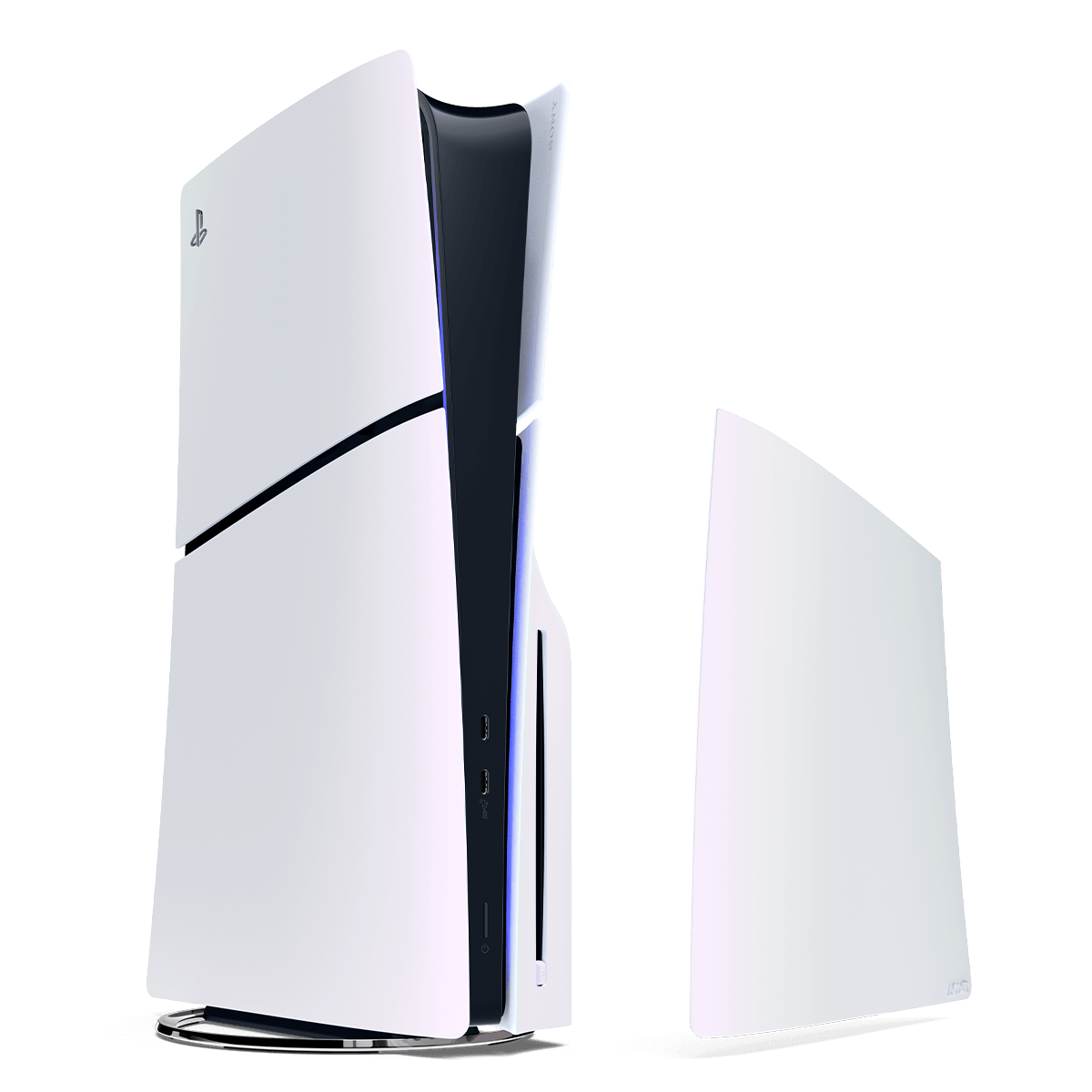 Κάλυμμα Κονσόλας PS5 Slim Chroma Collection Console Cover Pearl - 2