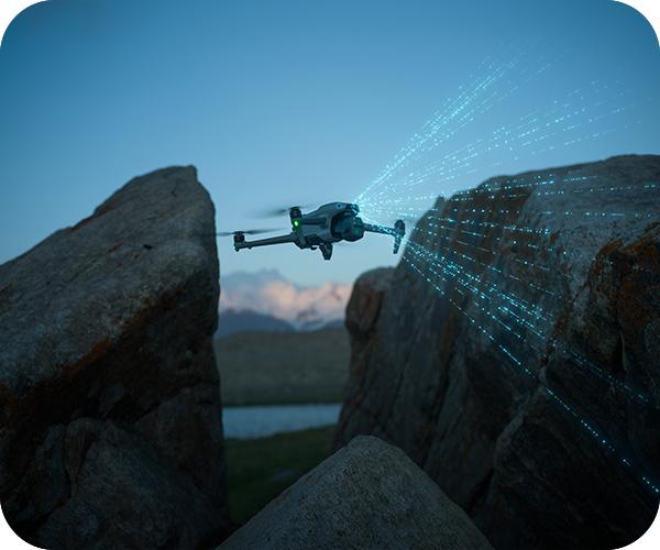 DJI Air 3S Drone dual camera (DJI RC-N3) camera 50mp