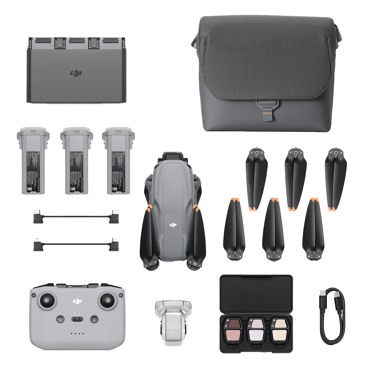 DJI Air 3S Fly More Combo Drone Διπλής Κάμερας (DJI RC-N3) - 2