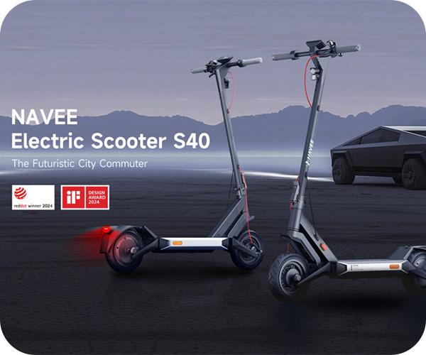 NAVEE S40 Ηλεκτρικό Σκούτερ με 25 km/h design