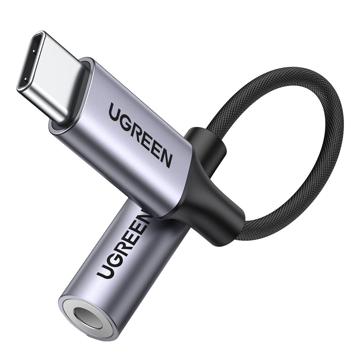 Αντάπτορας UGREEN AV161 USB-C σε 3.5mm Μαύρο