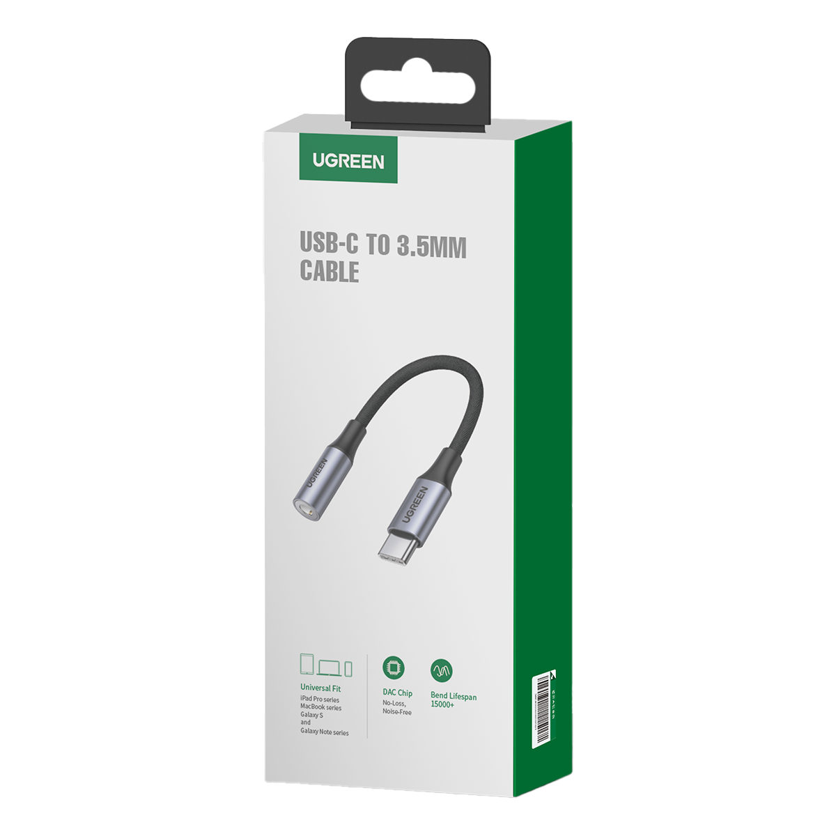 Αντάπτορας UGREEN AV161 USB-C σε 3.5mm Μαύρο - 3