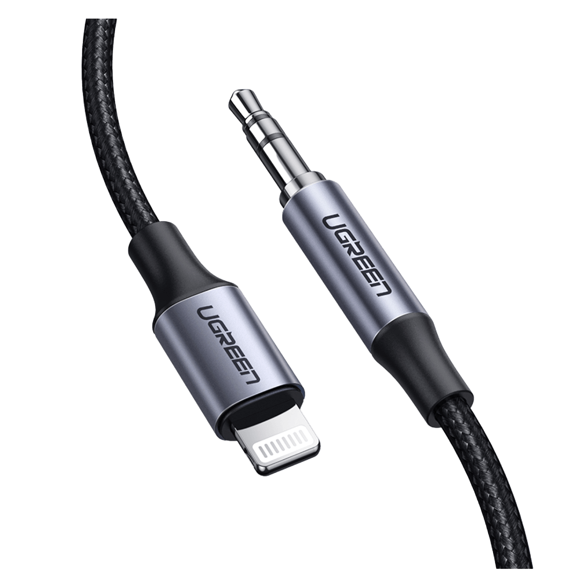 Αντάπτορας UGREEN US315 Lightning σε 3.5mm με μήκος 1m Μαύρο - 3