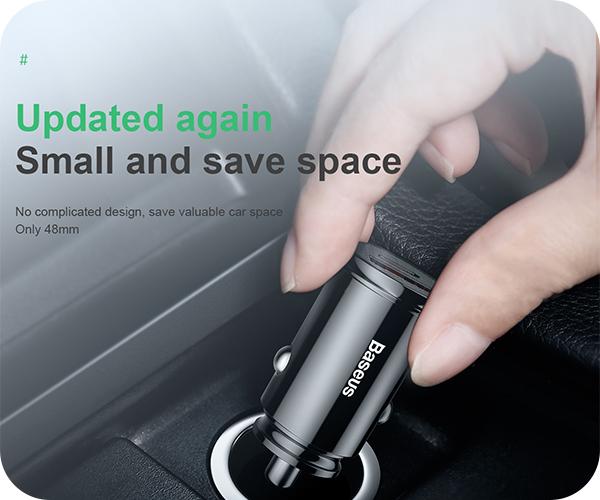 travel charger BASEUS dual 30w protect