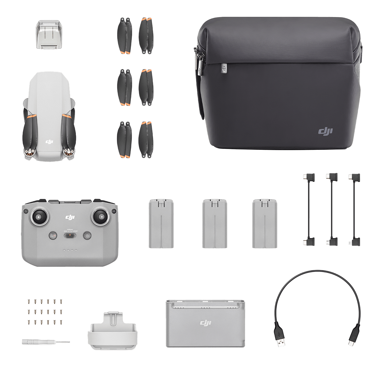 DJI Mini 4K Fly More Combo Drone (EU) Gray - 4