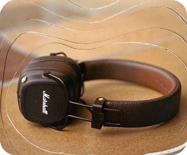 Bluetooth Headphones MARSHALL Major V Brown