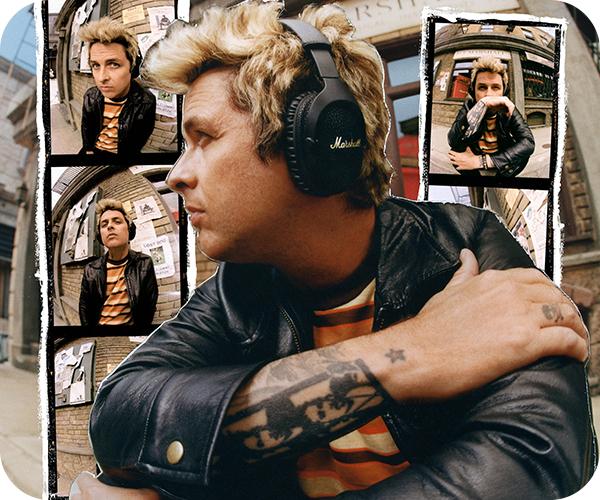 Bluetooth Headphones MARSHALL Major V Cream music control