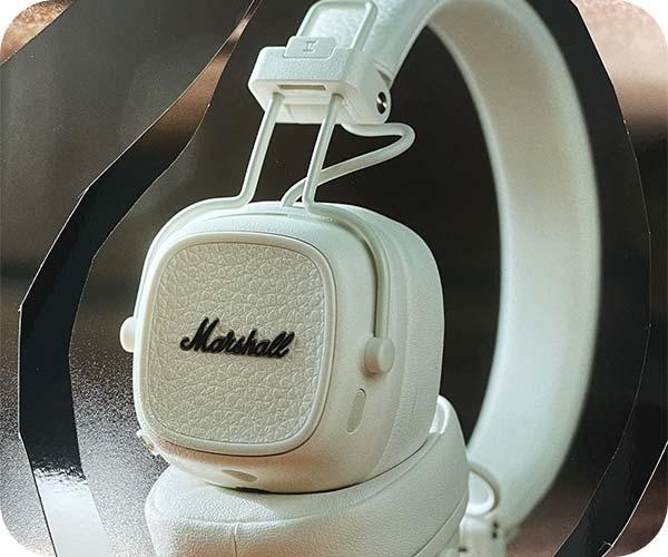 Bluetooth Headphones MARSHALL Major V Cream sound