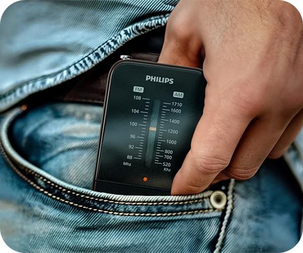 ΦΟΡΗΤΟ ΡΑΔΙΟΦΩΝΟ PHILIPS TAR1509