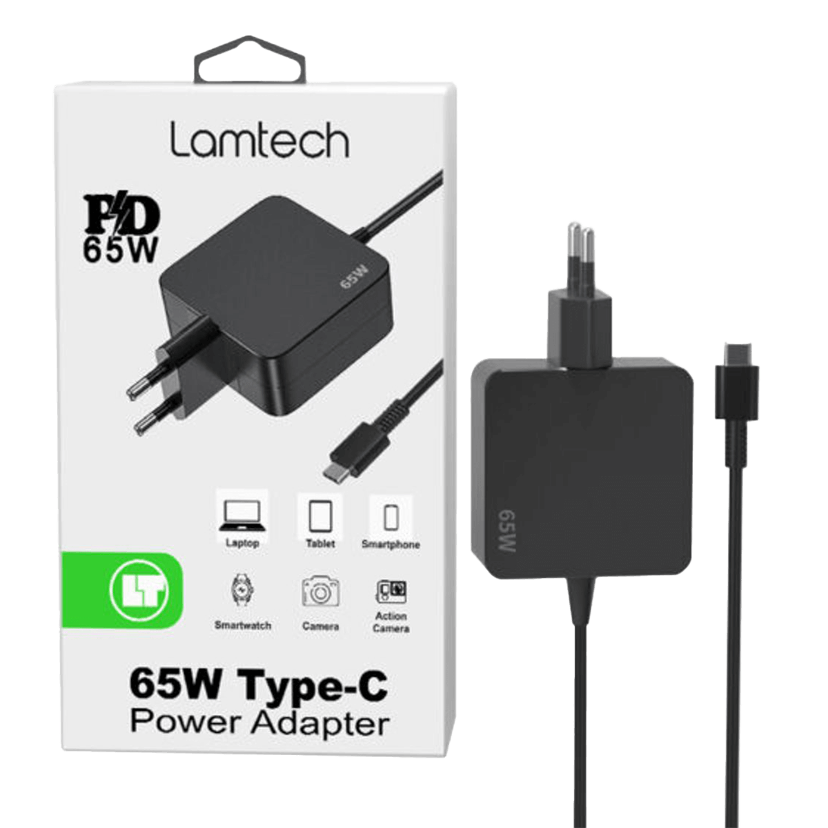 Universal Αντάπτορας Φόρτισης LAMTECH 65W - 4