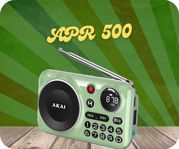φορητό ραδιόφωνο AKAI APR-500