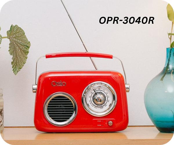 Φορητό Ραδιόφωνο OSIO OPR-3040B 