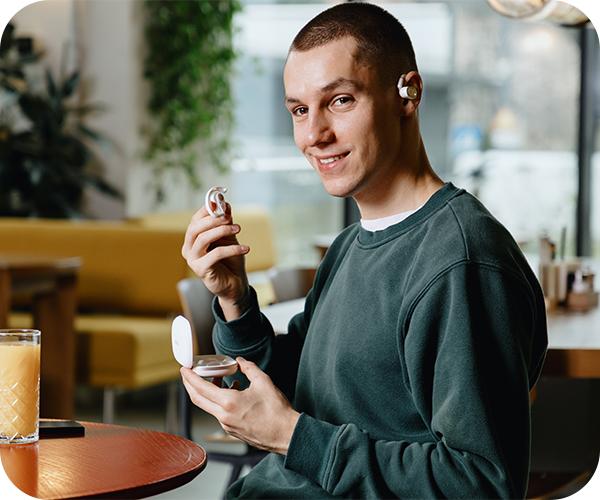 Ασύρματα Ακουστικά EDIFIER Comfo Flex design