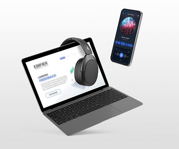  bluetooth headphones EDIFIER W830NB ANC