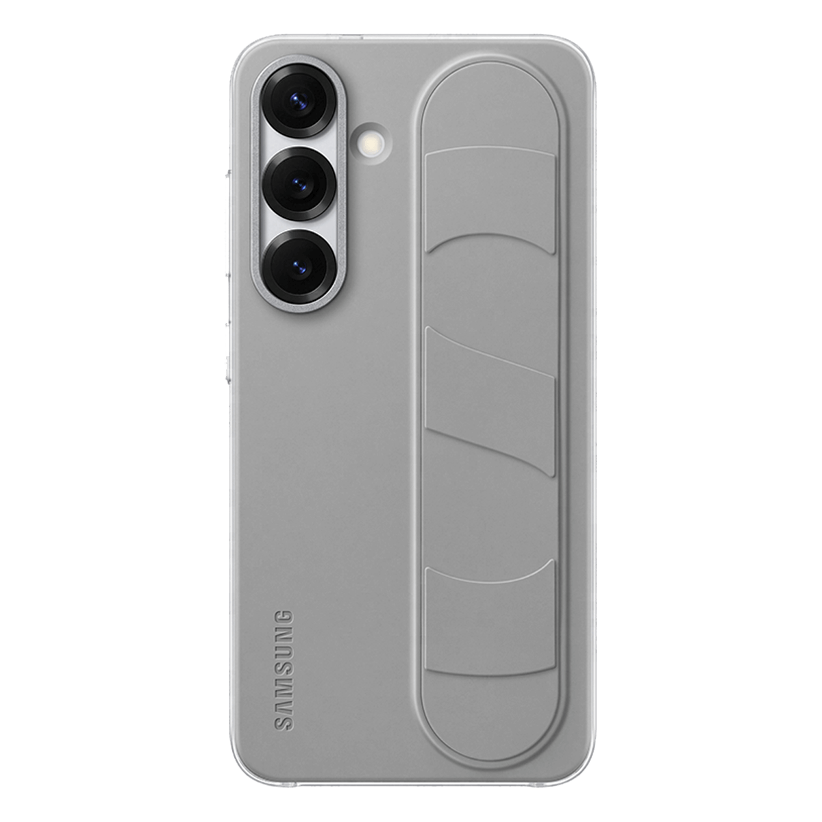 Θήκη Standing Cover SAMSUNG Galaxy S25 με Λουράκι Grey