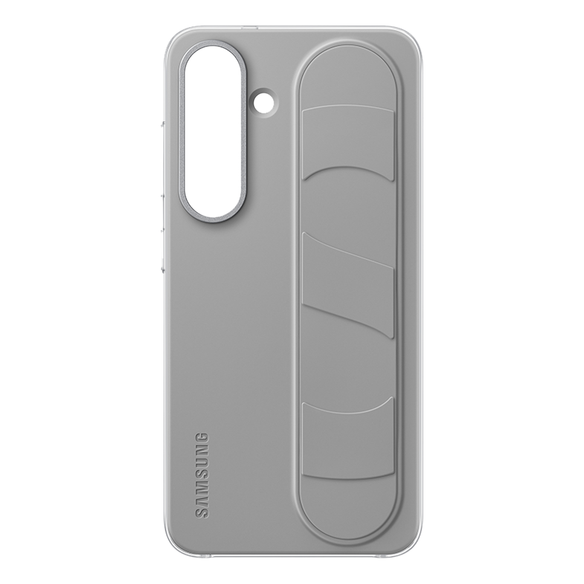 Θήκη Standing Cover SAMSUNG Galaxy S25 με Λουράκι Grey - 5