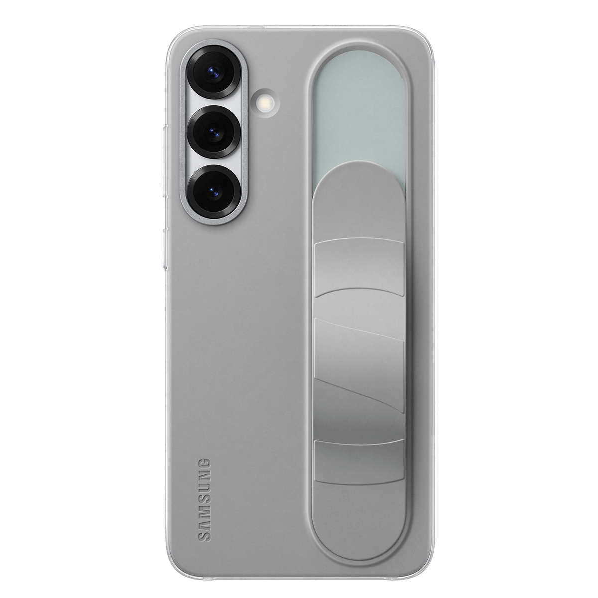 Θήκη Standing Cover SAMSUNG Galaxy S25+ με Λουράκι Grey - 4