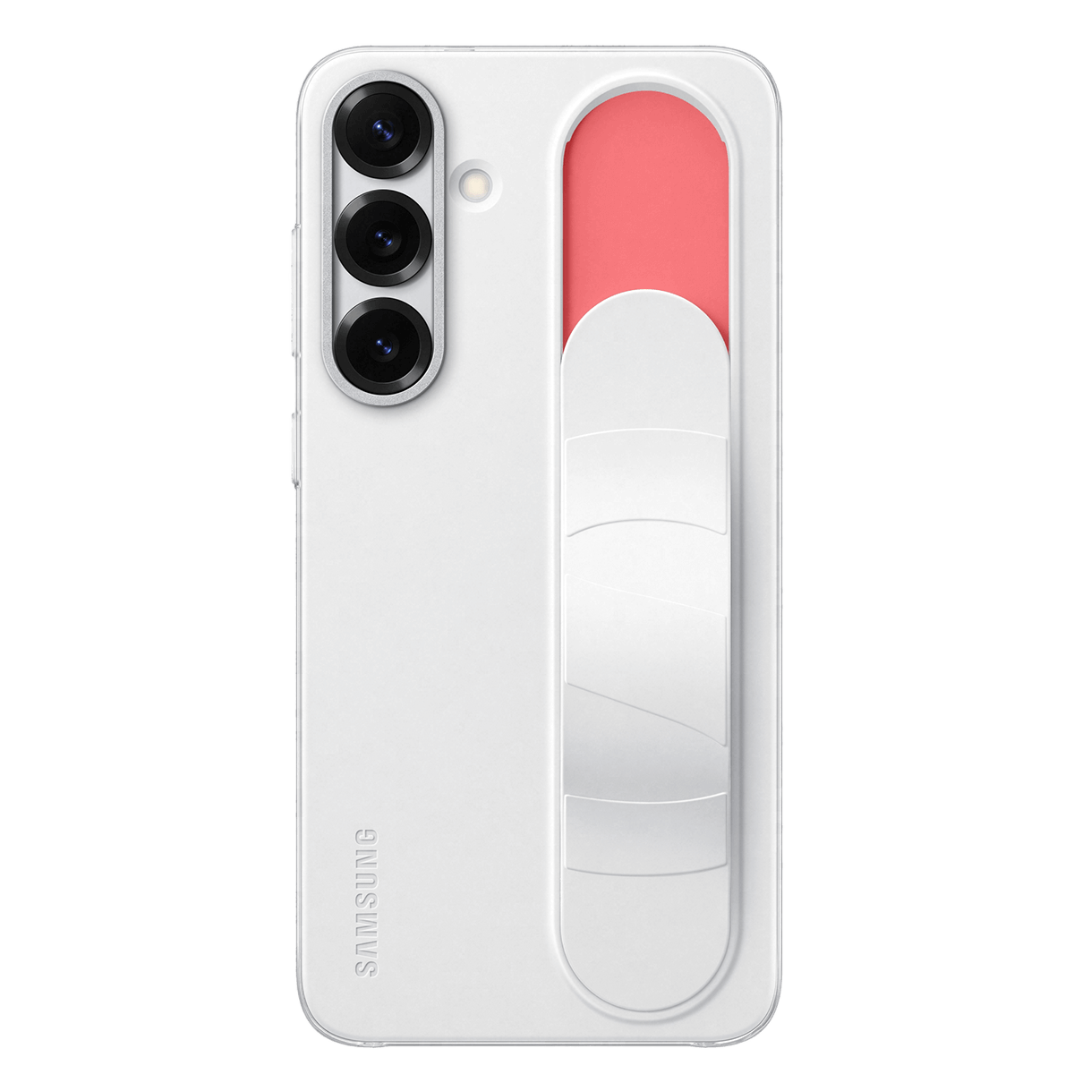 Θήκη Standing Cover SAMSUNG Galaxy S25+ με Λουράκι White - 4