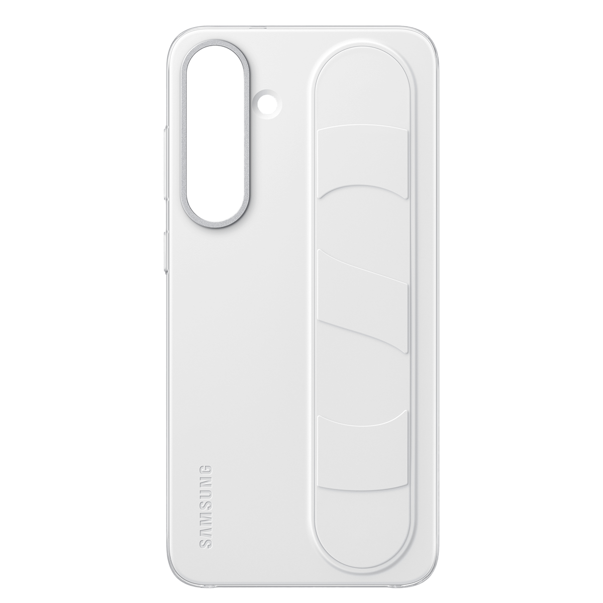 Θήκη Standing Cover SAMSUNG Galaxy S25+ με Λουράκι White - 5