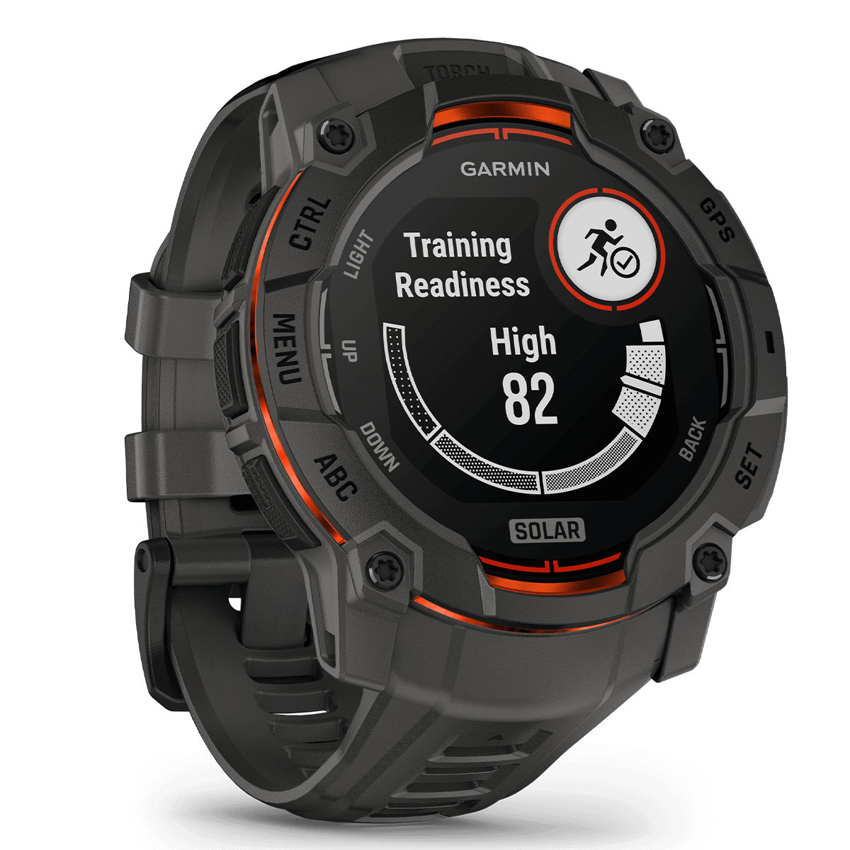 GARMIN Instinct 3 Series 50mm SOLAR Black with Charcoal Smartwatch - 2