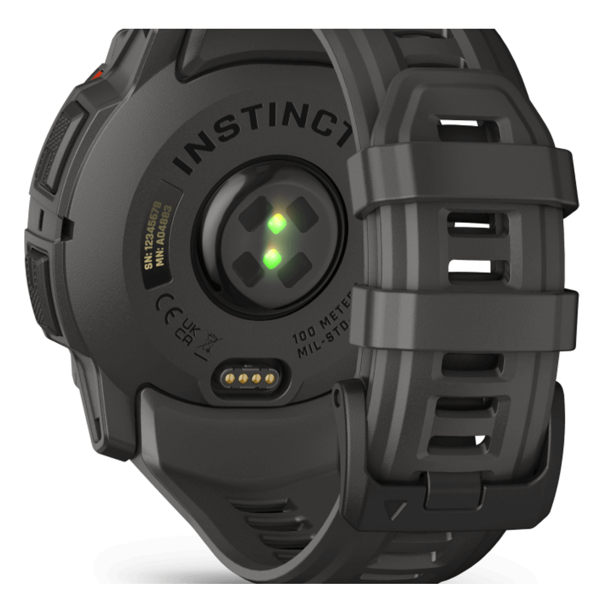 GARMIN Instinct 3 Series 50mm SOLAR Black with Charcoal Smartwatch - 5