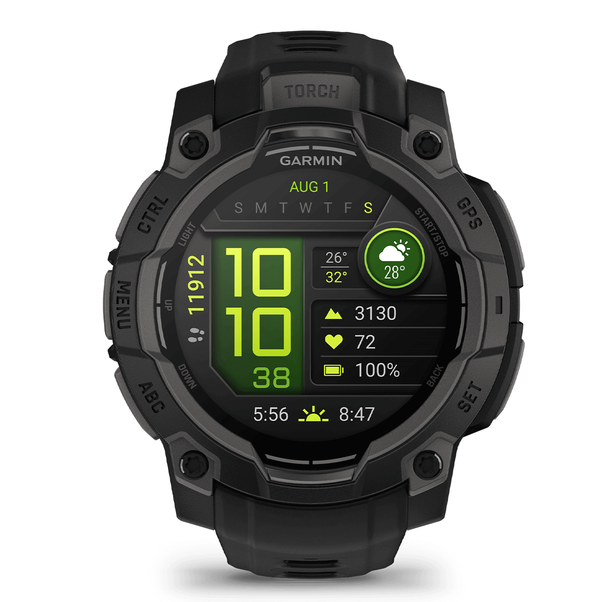 GARMIN Instinct 3 Series 45mm AMOLED Black Smartwatch