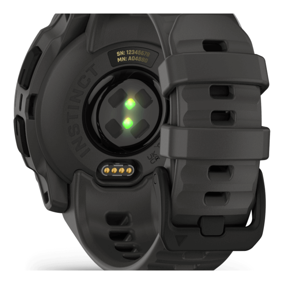 GARMIN Instinct E Series 40mm Black with Charcoal Smartwatch - 5