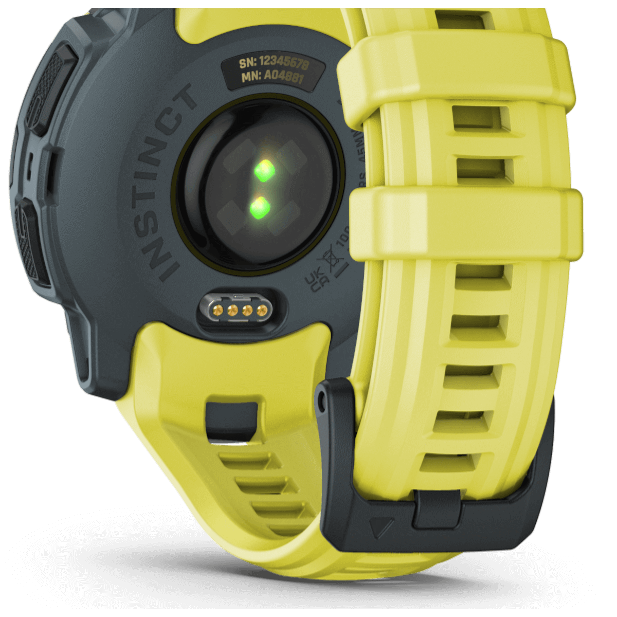 GARMIN Instinct E Series 45mm Electric Lime Limited Edition Smartwatch - 5