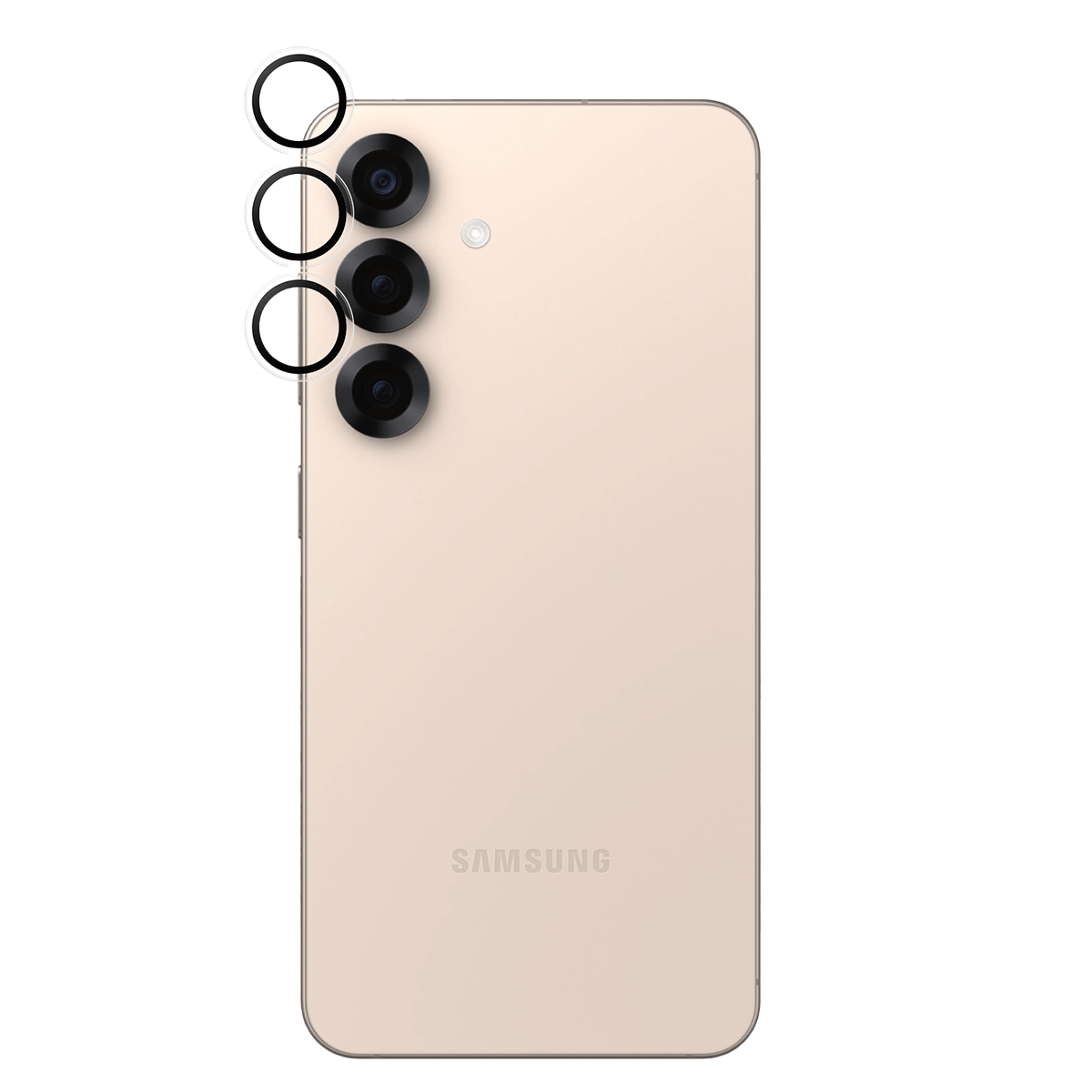 Φακοί Προστασίας Κάμερας με Πλαίσιο PANZERGLASS Hoops Clear Edition για SAMSUNG Galaxy S25+ - 2