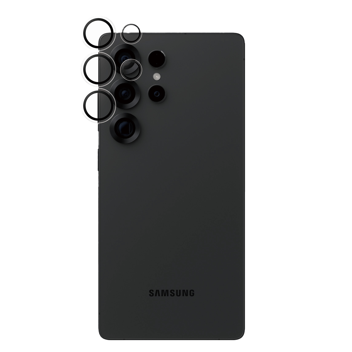 Φακοί Προστασίας Κάμερας με Πλαίσιο PANZERGLASS Hoops  Clear Edition για SAMSUNG Galaxy S25 Ultra - 2