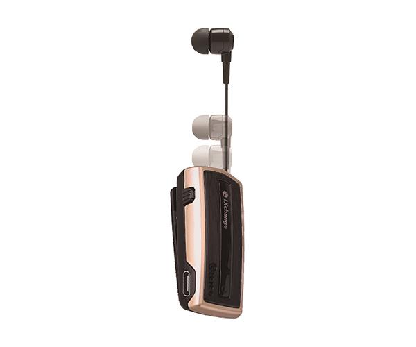 Bluetooth ακουστικό iXCHANGE UA-28 V2.0 με δόνηση Retractable