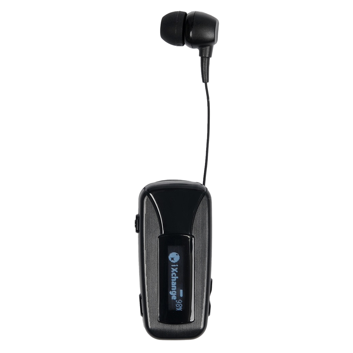 Bluetooth Ακουστικό iXCHANGE UA-51 Pro Retractable LCD Μαύρο - 2
