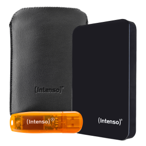 Πακέτο Εξωτερικός Σκληρός Δίσκος INTENSO HDD 2.5'' USB 3.0 1TB + Μνήμη USB 2.0 64G Rainbow Line