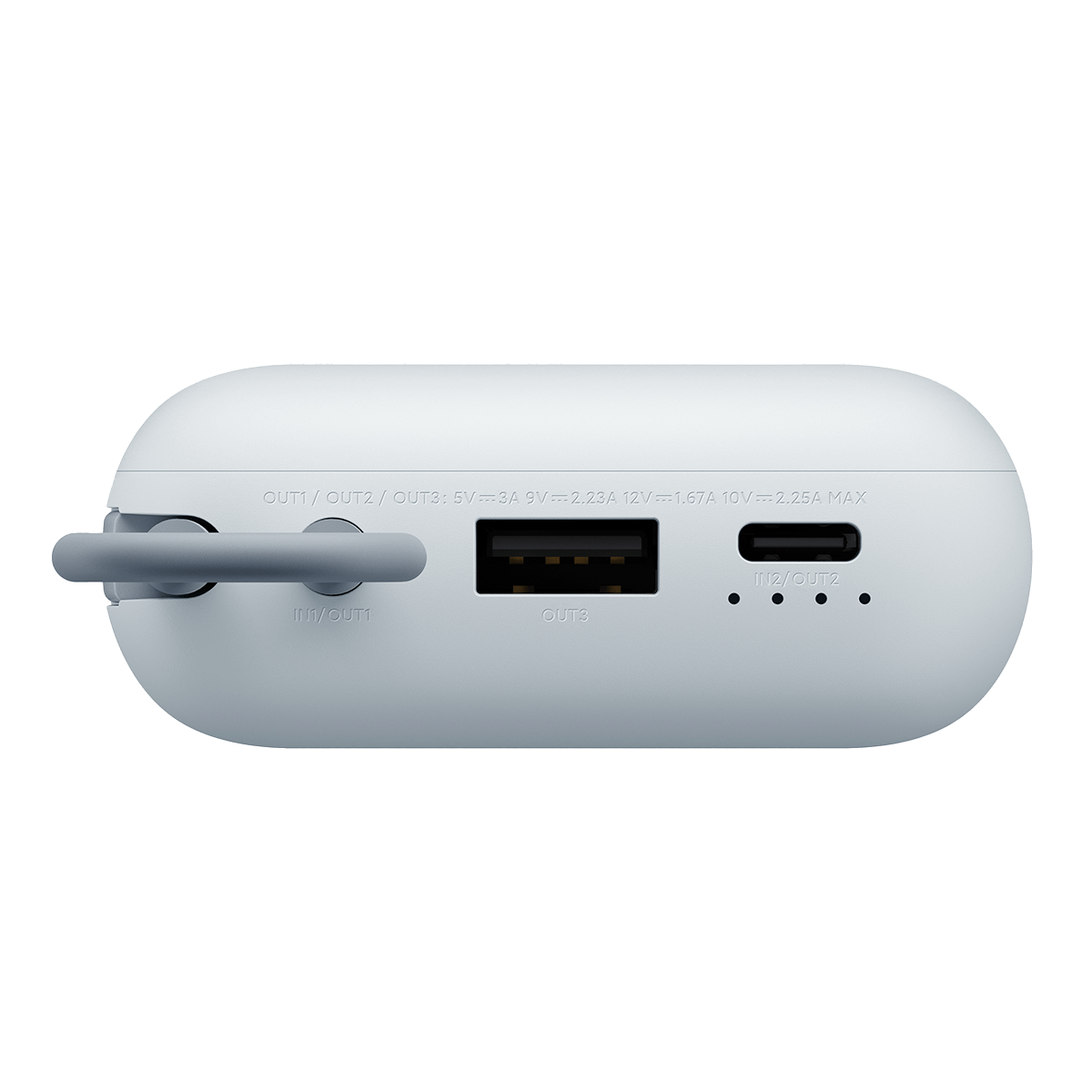 Powerbank XIAOMI 10000mAh 22.5W 10000mAh (Integrated Cable) Μπλε - 4