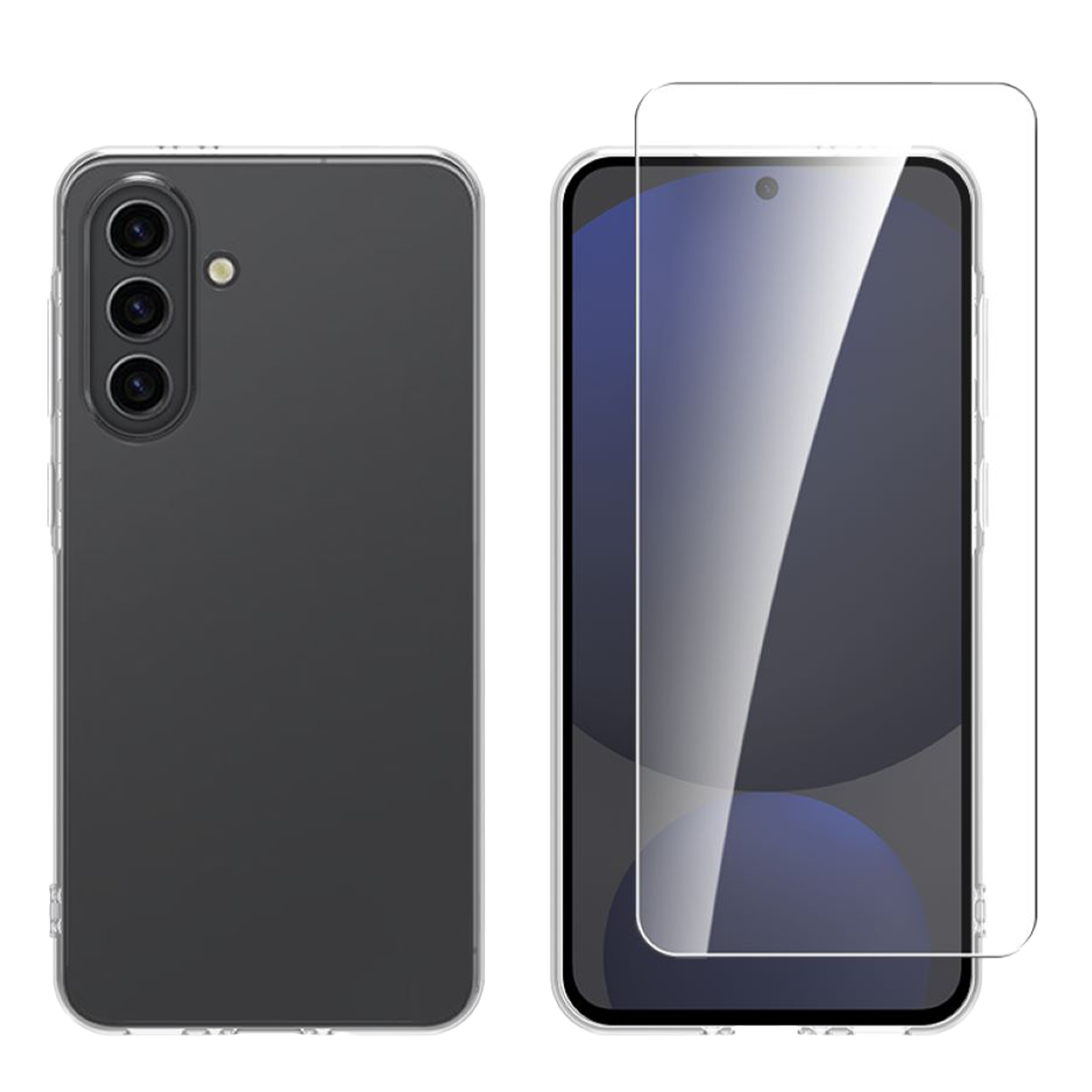 Διάφανη Θήκη + Γυαλί Προστασίας Οθόνης COSY για SAMSUNG Galaxy A36 5G