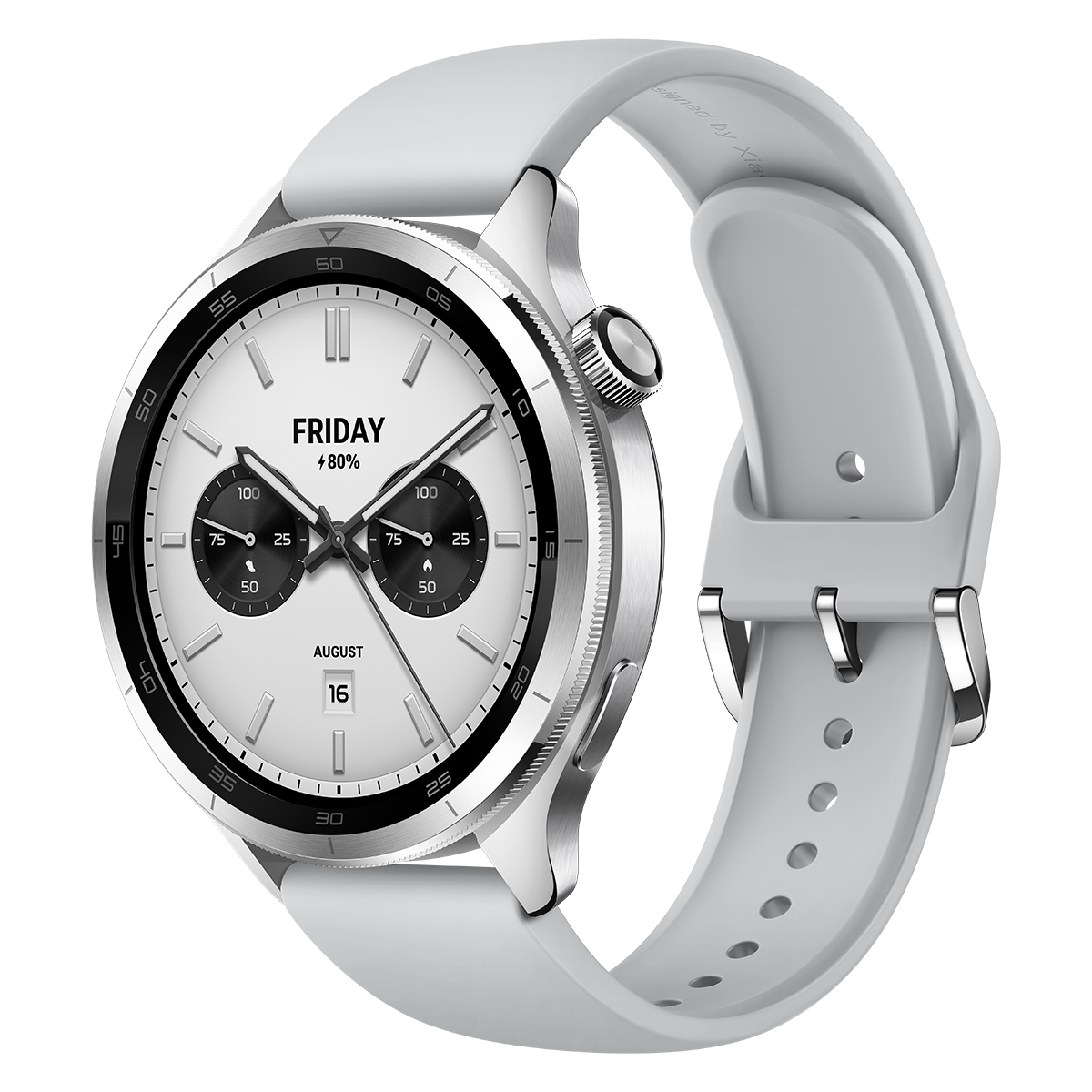 XIAOMI Watch S4 Ασημί Smartwatch - 2