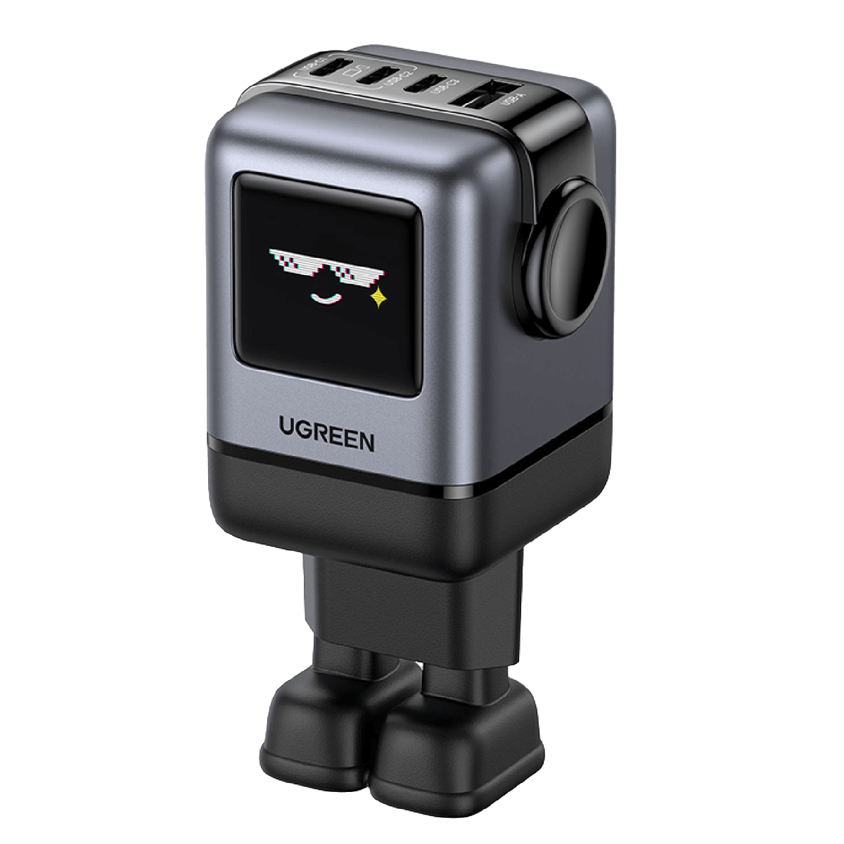 Φορτιστής Ταξιδίου UGREEN 4Port GaN 100W  Γκρι - 2
