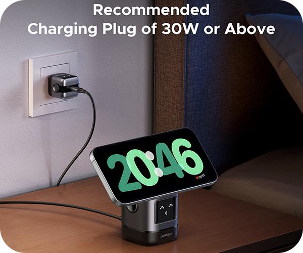 μαγνητικός ασύρματος φορτιστής UGREEN MagSafe 