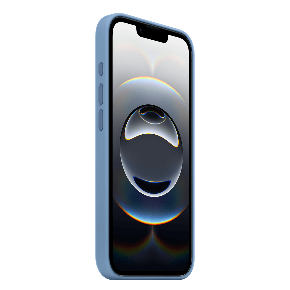 Θήκη Σιλικόνης APPLE iPhone 16e Winter Blue - 2