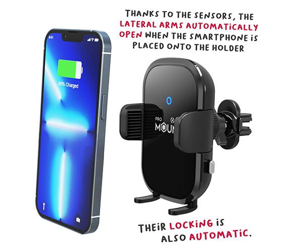 universal βάση αυτοκινήτου CELLY MagSafe για Smartphone