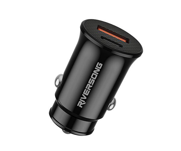 φορτιστής αυτοκινήτου RIVERSONG Dual Safari S9 20W 