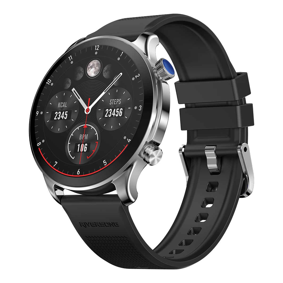 RIVERSONG Motive 9 Pro Ανθρακί Smartwatch