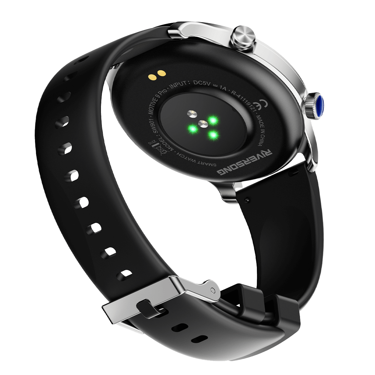 RIVERSONG Motive 9 Pro Ανθρακί Smartwatch - 3