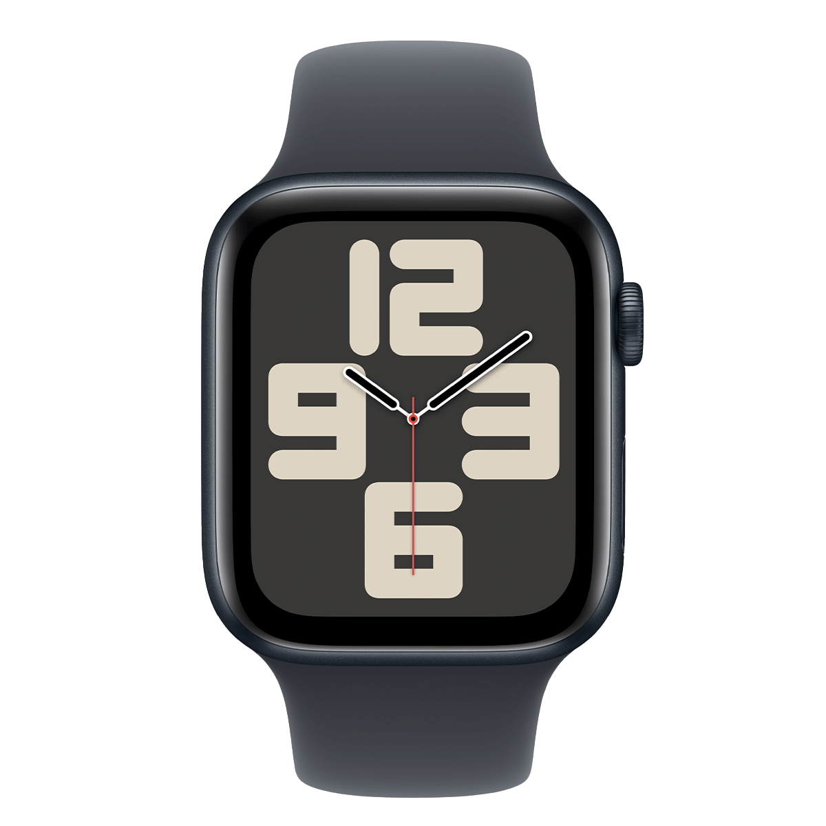 APPLE Watch SE GPS + Cellular 44mm Midnight Aluminioum Case with Midnight Sport Band Medium/ Large Smartwatch - 2