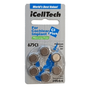 Μπαταρίες Ακουστικών Βαρηκοΐας iCellTech ZA675