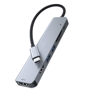 Hub USB Type-C LAMTECH με 7 θύρες 100W